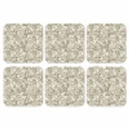 Takken - Botanisch - Taupe onderzetter kurk middel 366 -3d