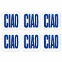 Ciao - Stippen - Roze - Wit onderzetter kurk middel -3d
