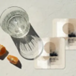 Cirkel - Compositie - Diepte - Beige onderzetter kurk middel -sfeer4