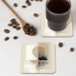 Cirkel - Compositie - Diepte - Beige onderzetter kurk middel -sfeer2
