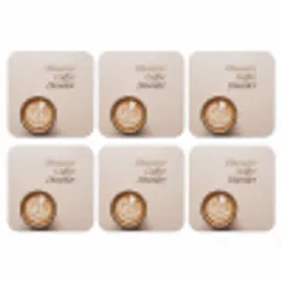 Koffie - Obessive Coffee Disorder - Beige onderzetter kurk middel -3d