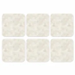 Crèmebeige - Marmer - Aders onderzetter kurk middel 366 -3d