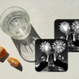 Vuurwerk - Proosten - Skyline - Champagne onderzetter kurk middel -sfeer4