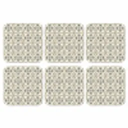 Floraal - Patroon - Kleurrijk onderzetter kurk middel 366 -3d