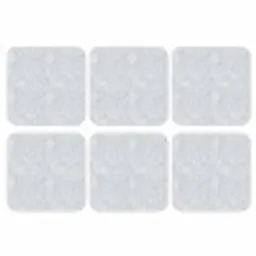 Grijs - Terrazzo-effect - Beton onderzetter kurk middel 366 -3d