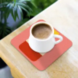 Ketchup - Fles - Rood - Minimalistisch onderzetter kurk middel -sfeer5