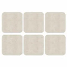 Linnen - Textuur - Beige onderzetter kurk middel 366 -3d