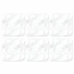 Minimalistisch - Wit - Grijze aders onderzetter kurk middel 366 -3d