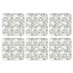 Monstera - Palmblad - Jungle - Tropisch onderzetter kurk middel -3d