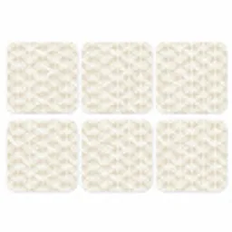 Motief - Modern - Beige onderzetter kurk middel 366 -3d
