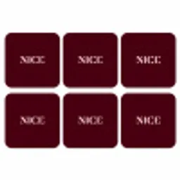 Nice - Bordeaux - Roze onderzetter kurk middel -3d