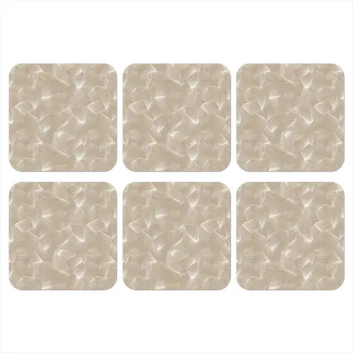 Organisch - Textuur - Beige onderzetter kurk middel 366 -3d