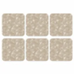 Organisch - Textuur - Beige onderzetter kurk middel 366 -3d