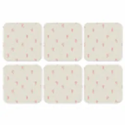 Patroon - Zuurstokken - Beige onderzetter kurk middel 366 -3d