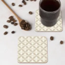 Patroon - Klassiek - Beige onderzetter kurk middel 366 -sfeer2