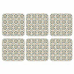 Patroon - Klassiek - Kleurrijk onderzetter kurk middel 366 -3d