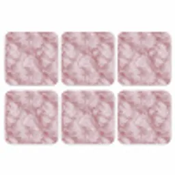 Roze - Kwartsmarmer - Aders onderzetter kurk middel 366 -3d