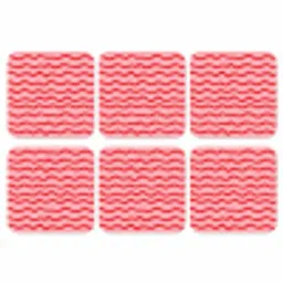 Speels - Patroon - Rood onderzetter kurk middel 366 -3d
