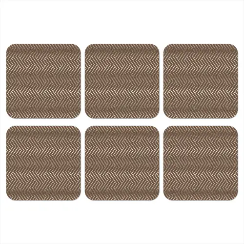 Stippen - Bruin - Beige - Patroon onderzetter kurk middel 366 -3d