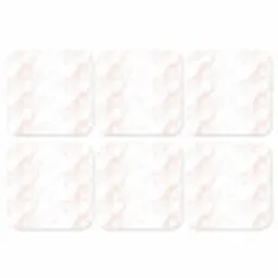 Zalmroze - Marmer - Aders onderzetter kurk middel 366 -3d