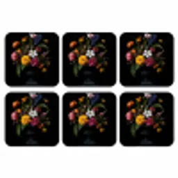 Lente - Bloemen - Klassiek - Vaas onderzetter kurk middel -3d