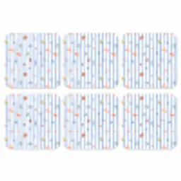Zee - Sfeer - Strand - Blauw onderzetter kurk middel 366 -3d