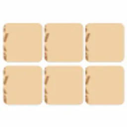 Swag - Bruin - Beige onderzetter kurk middel -3d
