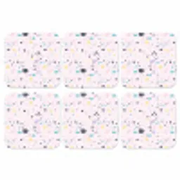 Terrazzo -  Patroon - Zacht - Snoep onderzetter kurk middel 366 -3d