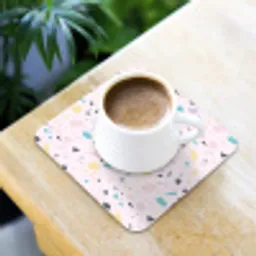 Terrazzo -  Patroon - Zacht - Snoep onderzetter kurk middel 366 -sfeer5