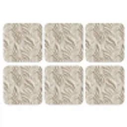 Textuur - Reliëf - Beige onderzetter kurk middel 366 -3d