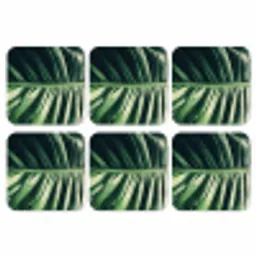 Tropisch - Inductie mat - Natuur - Inductie beschermer - Jungle onderzetter kurk middel -3d