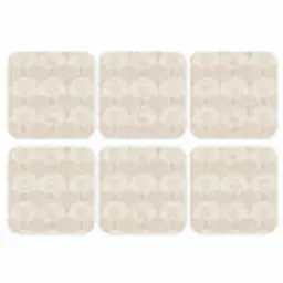 Golven - Structuur - Beige onderzetter kurk middel 366 -3d