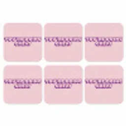You're doing great - roze - 3D onderzetter kurk middel -3d