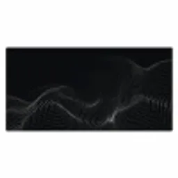 abstract-zwart-wave-gaming Muismat XXL klein -3d_leeg