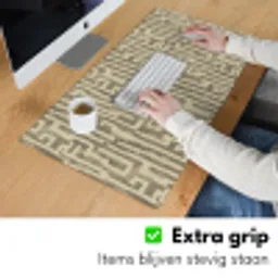 Abstract - Geometrisch - Groen Muismat XXL klein 681 -sfeer3