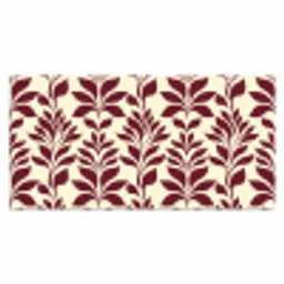 Abstract - Bladeren - Burgundy Muismat XXL klein 681 -3d_leeg