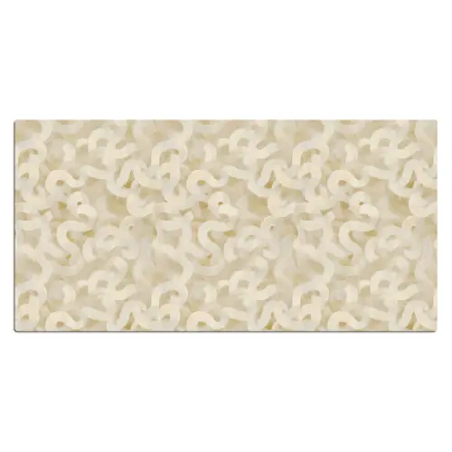 Abstract - Lijnen - Beige Muismat XXL klein 681 -3d_leeg