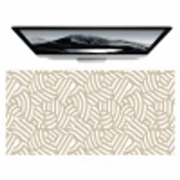 Abstract - Modern - Beige Muismat XXL klein 681 -zzz3d