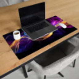 abstract-neon-goud-gaming Muismat XXL klein -sfeer1