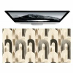 Abstract - Patroon - Bogen Muismat XXL klein 681 -zzz3d