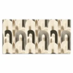 Abstract - Patroon - Bogen Muismat XXL klein 681 -3d_leeg