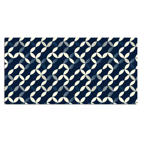 Abstract - Patroon - Blauw Muismat XXL klein 681 -3d_leeg
