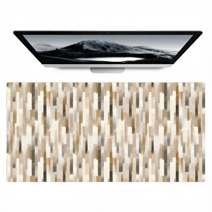 Abstract - Patroon - Kwaststreken Muismat XXL klein 681 -zzz3d