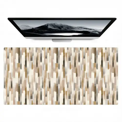 Abstract - Patroon - Kwaststreken Muismat XXL klein 681 -zzz3d