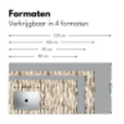 Abstract - Patroon - Kwaststreken Muismat XXL klein 681 -sfeer5