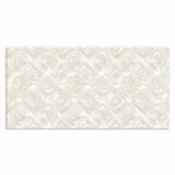 Abstract - Ruit - Beige Muismat XXL klein 681 -3d_leeg