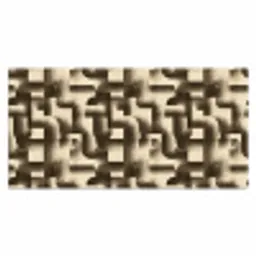 Abstract - Retro - Zwart Muismat XXL klein 681 -3d_leeg