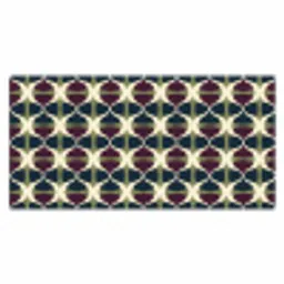 Abstract - Retro - Kleurrijk Muismat XXL klein 681 -3d_leeg