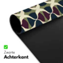 Abstract - Retro - Kleurrijk Muismat XXL klein 681 -sfeer2
