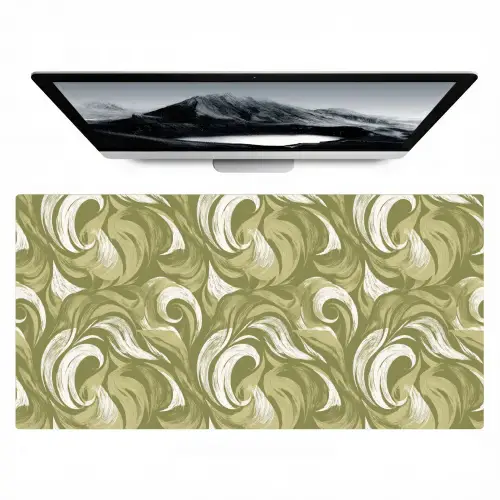 Abstract - Textuur - Groen Muismat XXL klein 681 -zzz3d